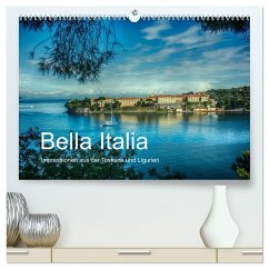 Bella Italia ¿ Impressionen aus der Toskana und Ligurien (hochwertiger Premium Wandkalender 2025 DIN A2 quer), Kunstdruck in Hochglanz