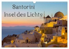 Insel des Lichts - Santorini (Wandkalender 2025 DIN A3 quer), CALVENDO Monatskalender - Calvendo;Klinder, Thomas