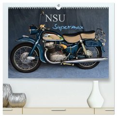 NSU Supermax (hochwertiger Premium Wandkalender 2025 DIN A2 quer), Kunstdruck in Hochglanz - Calvendo;Laue, Ingo