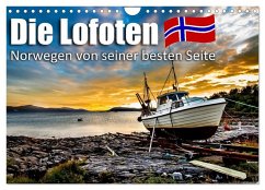 Die Lofoten - Norwegen von seiner besten Seite (Wandkalender 2025 DIN A4 quer), CALVENDO Monatskalender