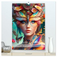 Mystische Frauen - Göttinnen der Metamorphose (hochwertiger Premium Wandkalender 2025 DIN A2 hoch), Kunstdruck in Hochglanz - Calvendo;Verena Scholze, Fotodesign