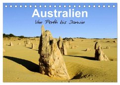 Australien - Von Perth bis Darwin (Tischkalender 2025 DIN A5 quer), CALVENDO Monatskalender - Calvendo;Dirks, Jörg