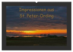 Impressionen aus St. Peter-Ording (Wandkalender 2025 DIN A2 quer), CALVENDO Monatskalender