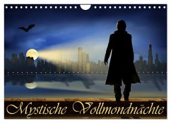 Mystische Vollmondnächte (Wandkalender 2025 DIN A4 quer), CALVENDO Monatskalender