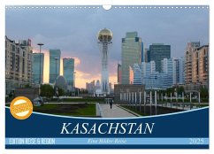 Kasachstan - Eine Bilder-Reise (Wandkalender 2025 DIN A3 quer), CALVENDO Monatskalender - Calvendo;Heinrich, Sebastian