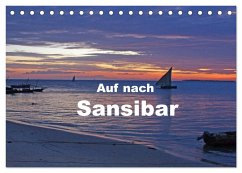 Auf nach Sansibar (Tischkalender 2025 DIN A5 quer), CALVENDO Monatskalender - Calvendo;Blaß, Bettina