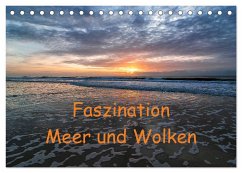 Faszination Meer und Wolken (Tischkalender 2025 DIN A5 quer), CALVENDO Monatskalender - Calvendo;Hoffmann, Klaus