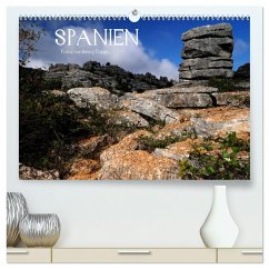 Spanien (hochwertiger Premium Wandkalender 2025 DIN A2 quer), Kunstdruck in Hochglanz - Calvendo;Trapp, Benny
