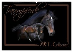 Traumpferde-ART-Collection (Wandkalender 2025 DIN A2 quer), CALVENDO Monatskalender - Calvendo;Redecker, Andrea