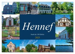 Hennef - Stadt der 100 Dörfer (Wandkalender 2025 DIN A2 quer), CALVENDO Monatskalender - Calvendo;Kowalski, Rupert