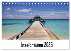 Inselträume 2025 (Tischkalender 2025 DIN A5 quer), CALVENDO Monatskalender - Calvendo;Päch, Henrik