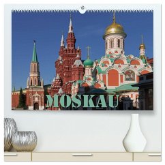 Moskau (hochwertiger Premium Wandkalender 2025 DIN A2 quer), Kunstdruck in Hochglanz