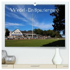 Wedel - Ein Spaziergang (hochwertiger Premium Wandkalender 2025 DIN A2 quer), Kunstdruck in Hochglanz