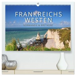 Frankreichs Westen ¿ Normandie und Bretagne (hochwertiger Premium Wandkalender 2025 DIN A2 quer), Kunstdruck in Hochglanz - Calvendo;Ratzer, Reinhold