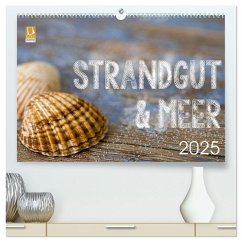 Strandgut und Meer 2025 (hochwertiger Premium Wandkalender 2025 DIN A2 quer), Kunstdruck in Hochglanz