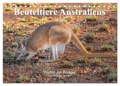 Beuteltiere Australiens (Tischkalender 2025 DIN A5 quer), CALVENDO Monatskalender