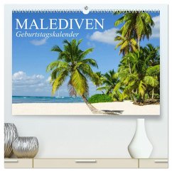 Malediven (hochwertiger Premium Wandkalender 2025 DIN A2 quer), Kunstdruck in Hochglanz