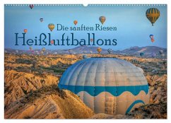 Heißluftballons Die sanften Riesen (Wandkalender 2025 DIN A2 quer), CALVENDO Monatskalender - Calvendo;Adams -Lensviper-, Heribert