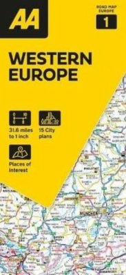 Cover AA Road Map Western Europe