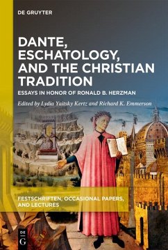 Dante, Eschatology, and the Christian Tradition (eBook, ePUB)