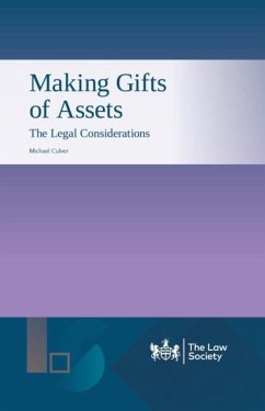 Cover Making Gifts of Assets