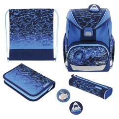 Cover Herlitz Schulranzen UltraLight Plus Blue Shark