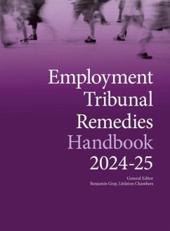 Cover Employment Tribunal Remedies Handbook 2024-25