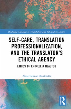 Cover Self-Care, Translation Professionalization, and the Translator's Ethical Agency