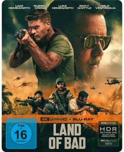 Land of Bad - Limited SteelBook (UHD-Blu-ray + Blu - Eubank,William