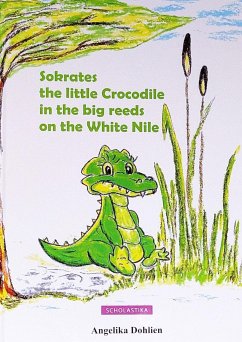 Sokrates the little Crocodile in the big reeds on the White Nile - Angelika, Dohlien