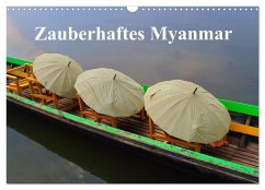 Zauberhaftes Myanmar (Wandkalender 2025 DIN A3 quer), CALVENDO Monatskalender