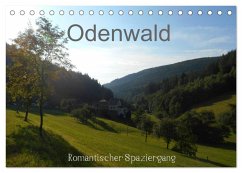 Odenwald - Romantischer Spaziergang (Tischkalender 2025 DIN A5 quer), CALVENDO Monatskalender - Calvendo;Kropp, Gert