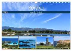 Korsika - raue Schönheit (Wandkalender 2025 DIN A3 quer), CALVENDO Monatskalender