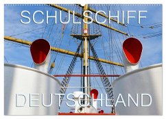 Schulschiff Deutschland in Bremen-Vegesack (Wandkalender 2025 DIN A2 quer), CALVENDO Monatskalender