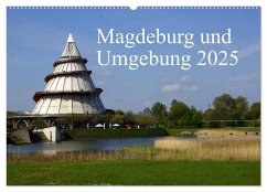 Magdeburg und Umgebung 2025 (Wandkalender 2025 DIN A2 quer), CALVENDO Monatskalender