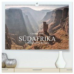 Südafrika / Landschaften & Tiere / Christian Heeb (hochwertiger Premium Wandkalender 2025 DIN A2 quer), Kunstdruck in Hochglanz