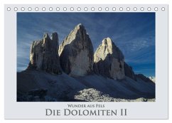 Wunder aus Fels - Die Dolomiten II (Tischkalender 2025 DIN A5 quer), CALVENDO Monatskalender - Calvendo;Janka, Rick