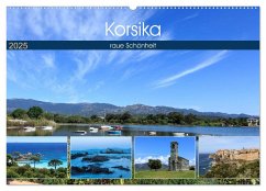 Korsika - raue Schönheit (Wandkalender 2025 DIN A2 quer), CALVENDO Monatskalender