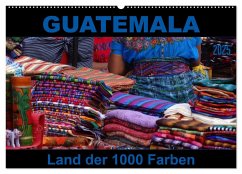 Guatemala - Land der 1000 Farben (Wandkalender 2025 DIN A2 quer), CALVENDO Monatskalender - Calvendo;Flori0