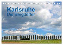 Karlsruhe - Die Bergdörfer (Tischkalender 2025 DIN A5 quer), CALVENDO Monatskalender - Calvendo;Eppele, Klaus