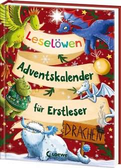 Leselöwen-Adventskalender für Erstleser - Drachen - Walder, Vanessa;Heger, Ann-Katrin;Benn, Amelie