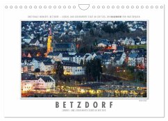 Emotionale Momente: Betzdorf - liebens- und lebenswerte Stadt an der Sieg. (Wandkalender 2025 DIN A4 quer), CALVENDO Monatskalender