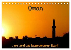 Oman (Tischkalender 2025 DIN A5 quer), CALVENDO Monatskalender