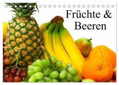 Früchte & Beeren (Tischkalender 2025 DIN A5 quer), CALVENDO Monatskalender