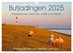 Butjadingen 2025. Impressionen zwischen Jade und Weser (Wandkalender 2025 DIN A4 quer), CALVENDO Monatskalender