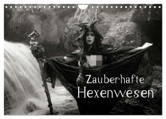 Zauberhafte Hexenwesen (Wandkalender 2025 DIN A4 quer), CALVENDO Monatskalender