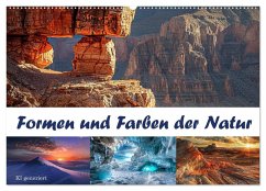 Formen und Farben der Natur (Wandkalender 2025 DIN A2 quer), CALVENDO Monatskalender