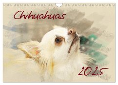 Chihuahuas 2025 (Wandkalender 2025 DIN A4 quer), CALVENDO Monatskalender