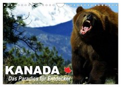 Kanada - Das Paradies für Entdecker (Wandkalender 2025 DIN A4 quer), CALVENDO Monatskalender