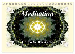 Meditation - Asiatische Weisheiten (Tischkalender 2025 DIN A5 quer), CALVENDO Monatskalender